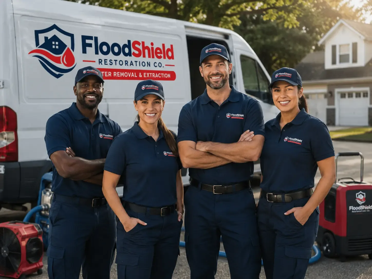 Flood Damage Restoration company in Hundred, WV