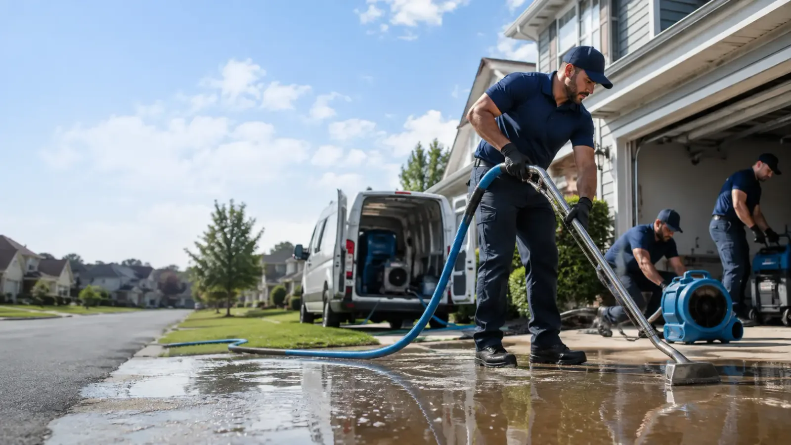 Flood Damage Restoration in Hundred, WV